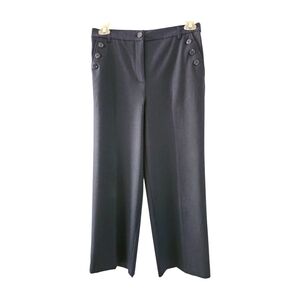 Rachel Zoe Pants Size 8 Navy Blue Ankle Crop Classic Trouser Pockets